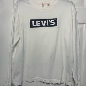 Levi’s Green Leopard Logo Long Sleeve Shirt